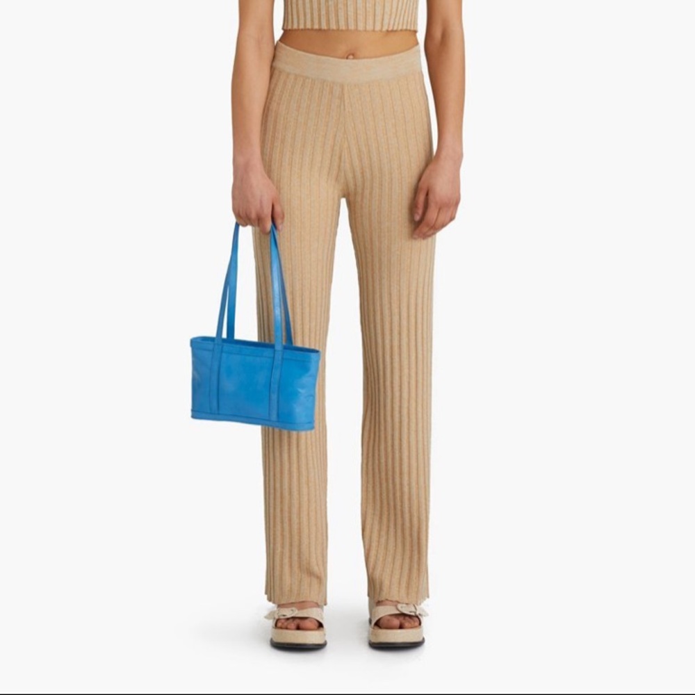 paloma wool beige pant high waisted komo